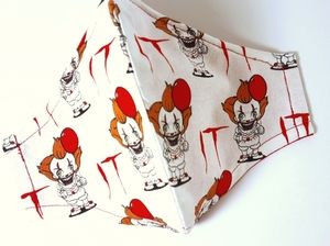 Pennywise cotton face mask